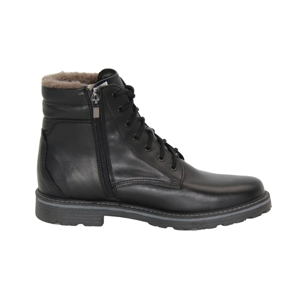 Men's black boots Lesta (Poland)model 4639