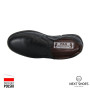 Shoes man's black PAN (Poland) model 4644