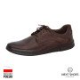 Туфли мужские коричневые PAN (Польша) модель 4645