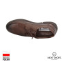 Туфли мужские коричневые PAN (Польша) модель 4645