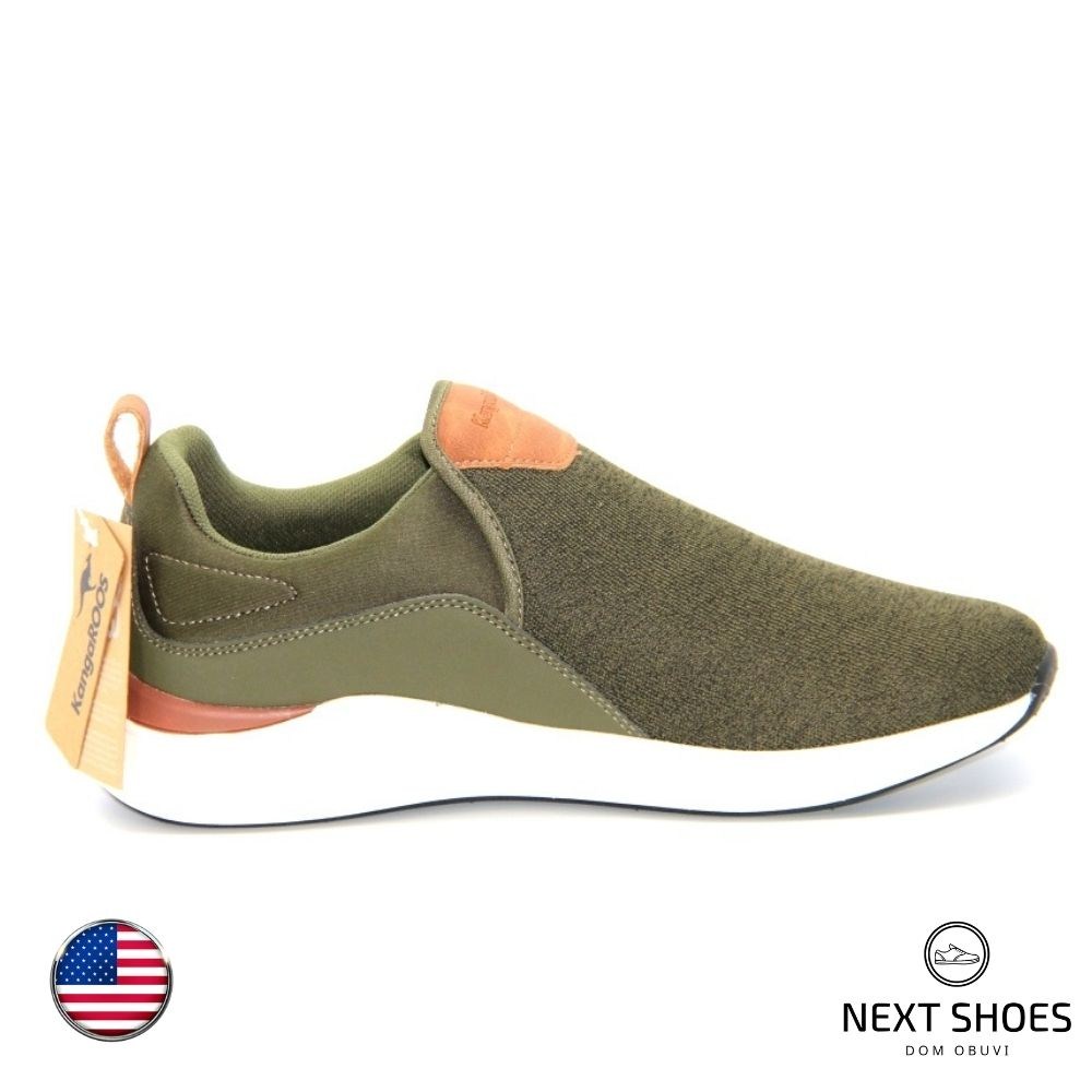 Кросівки чоловічі зелені KangaRoos США арт 79108 000 8012 модель 4716