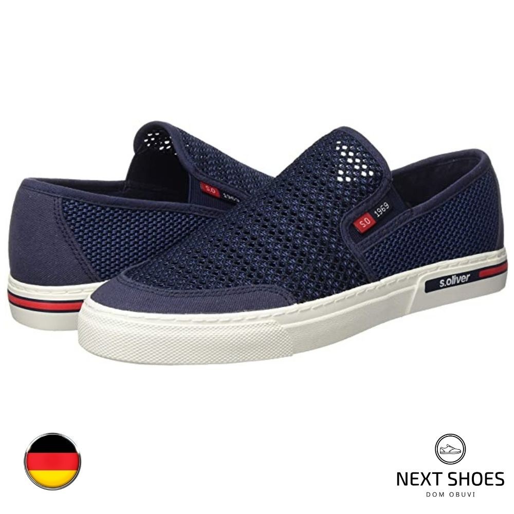 Мокасини чоловічі сині s.Oliver (Німеччина) модель 4748