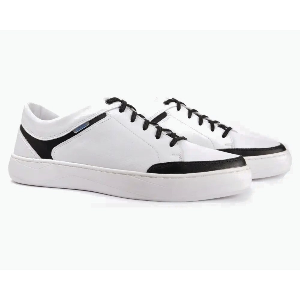 Sneakers man's white BADURA (Poland) model 4767