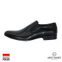 Shoes man's black TAPI (Poland) model 4805