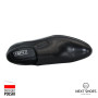 Shoes man's black TAPI (Poland) model 4805