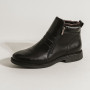 Men’s leather boots with double zips PAN 222 86-091013 1219