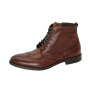 Pilpol 6037-m250 men’s winter leather boots with laces and zipper