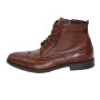 Pilpol 6037-m250 men’s winter leather boots with laces and zipper