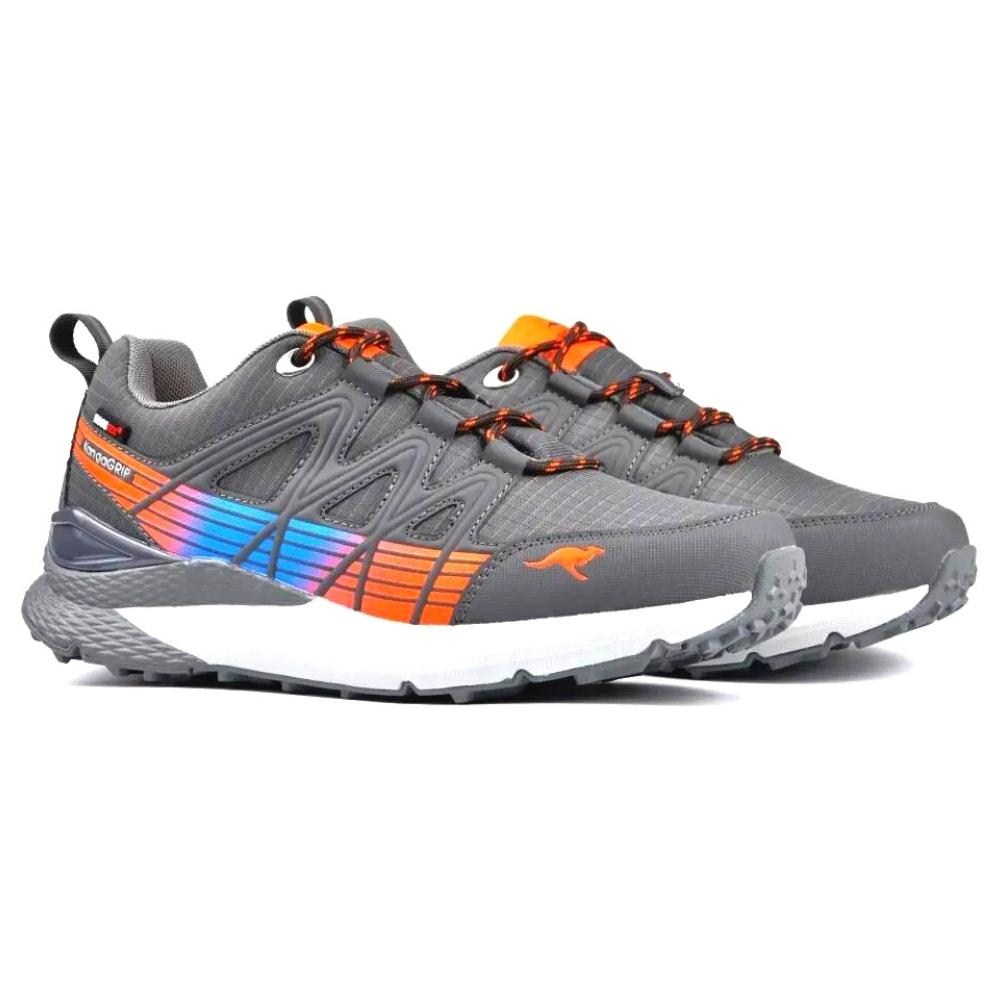 Серые кроссовки Kangaroos (США) модель 4865