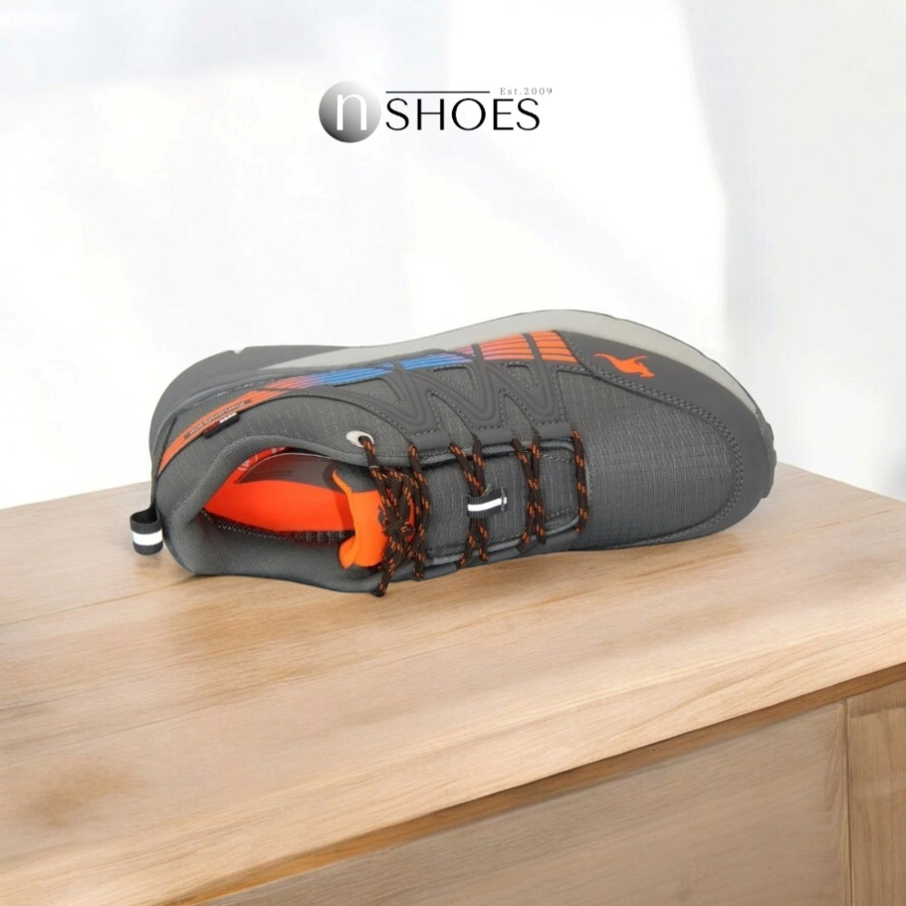 Серые кроссовки Kangaroos (США) модель 4865