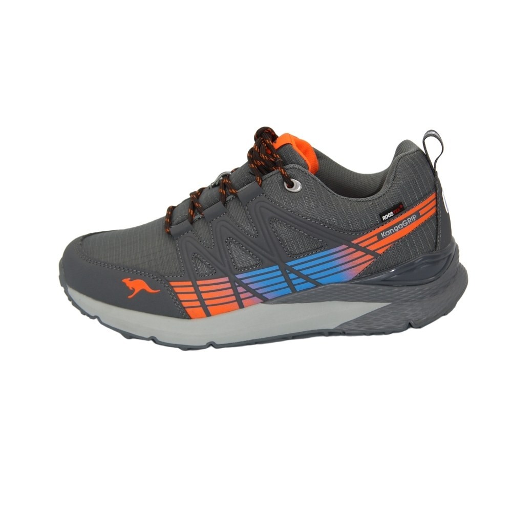 Серые кроссовки Kangaroos (США) модель 4865