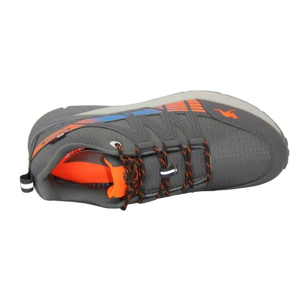 Серые кроссовки Kangaroos (США) модель 4865