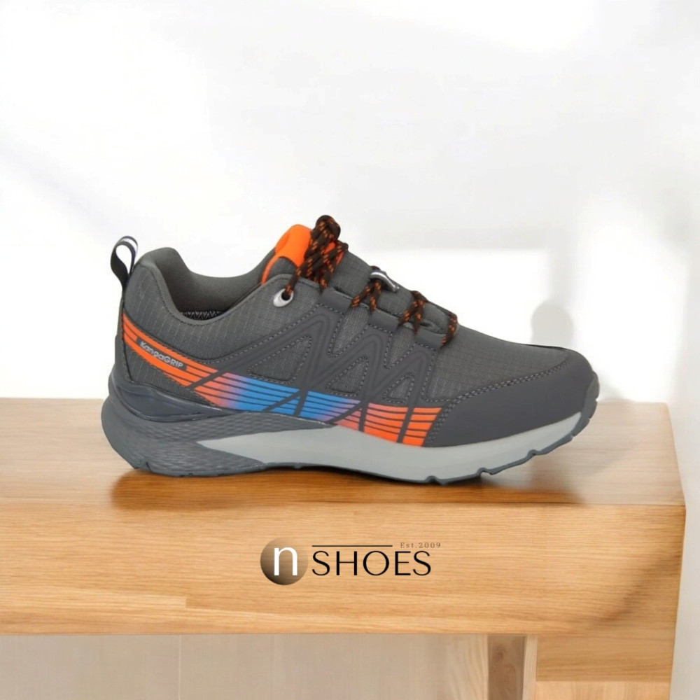 Серые кроссовки Kangaroos (США) модель 4865