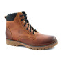 Мужские коричневые ботинки зимние LESTA (Польша) модель 4877