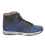 Men's blue boots with lacing winter Lesta (Poland) model 4894