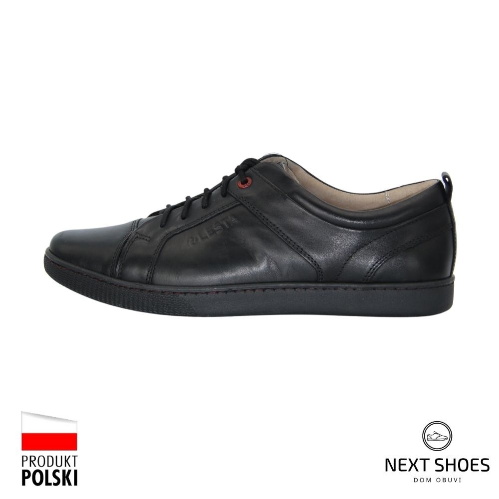 Sneakers man's black Lesta (Poland) model 4904