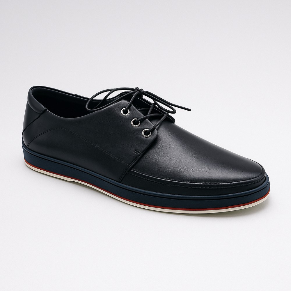 Туфли мужские черные Kadar модель 4907