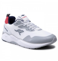 Sneakers man's white Kangaroos Ko-Mod 79173 000 0065 White/Fiery Red