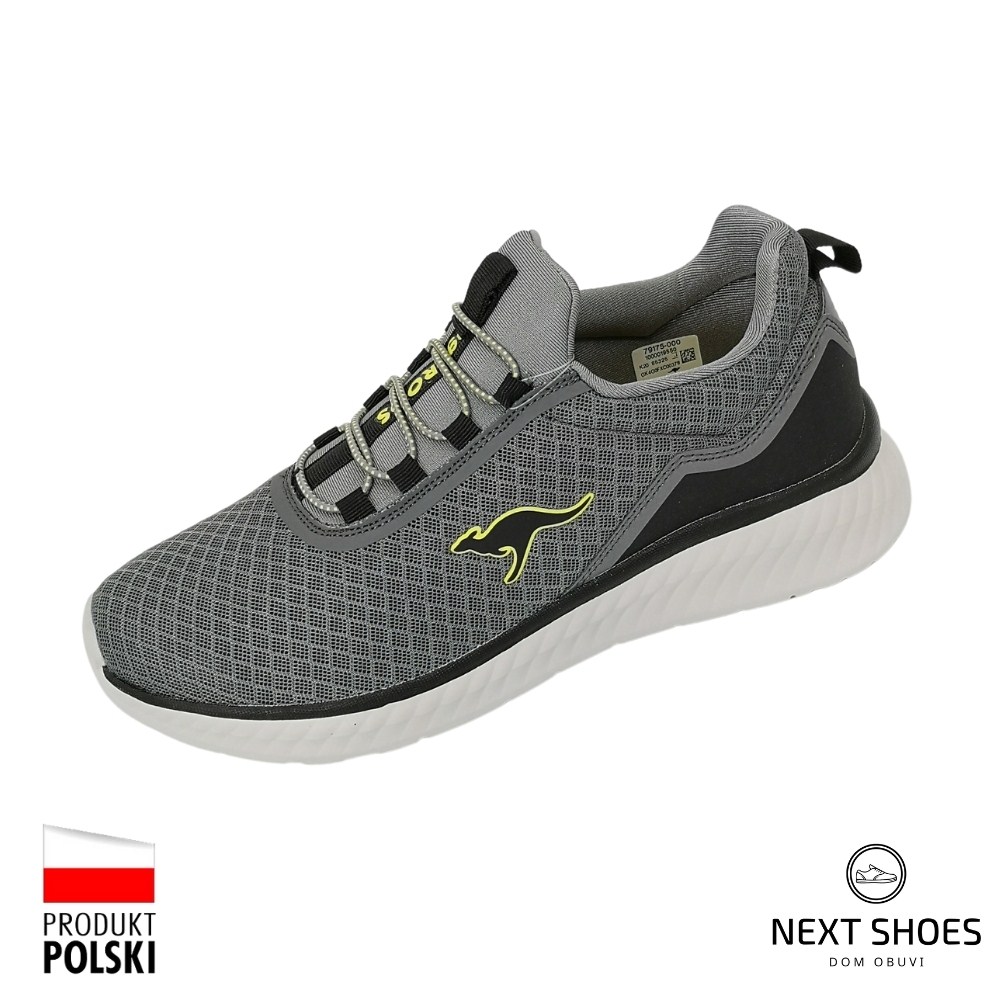 Кросівки чоловічі сірі KangaRoos (США) модель 5039