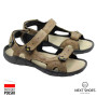 Sandals man's beige Lesta (Poland) model 5065