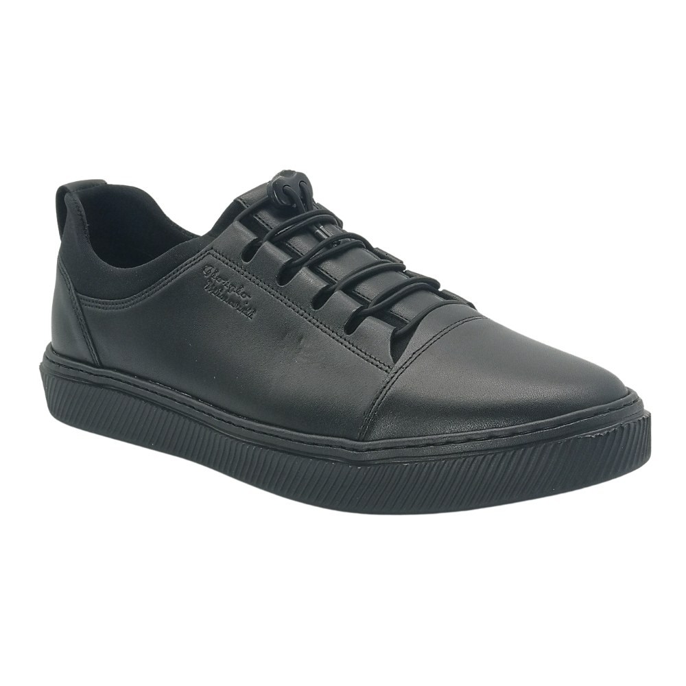 Men's black sneakers GiorgioMinardi & PAN (Poland) model 5065