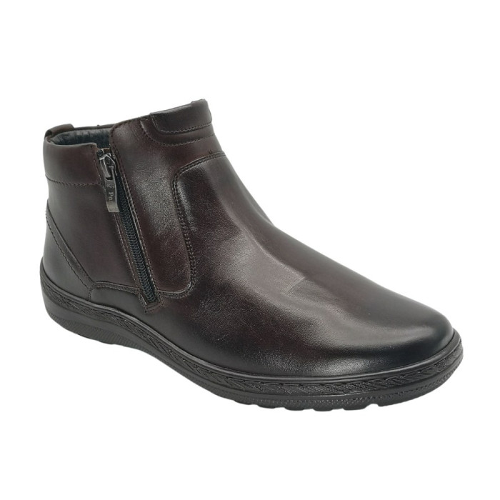 Men’s Winter Boots Giorgio Minardi 1415 5068 Made of Genuine Leather and Wool