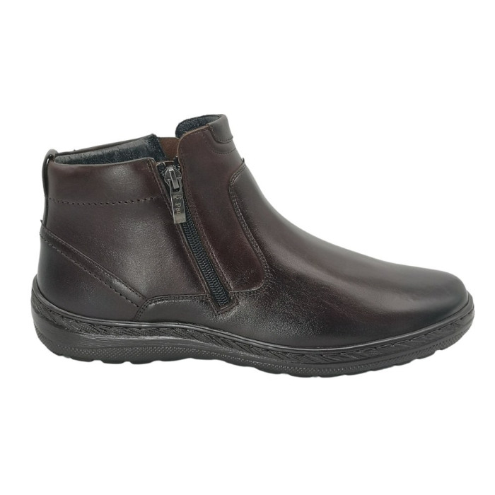 Men’s Winter Boots Giorgio Minardi 1415 5068 Made of Genuine Leather and Wool