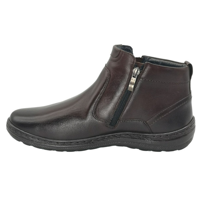 Men’s Winter Boots Giorgio Minardi 1415 5068 Made of Genuine Leather and Wool