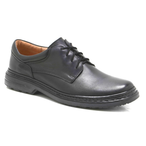 Men's black shoes comfort Lesta Poland 132-3921-2-1058 5076 Men's black shoes comfort Lesta Poland 132-3921-2-1058 5076