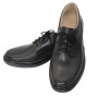 Мужские черные туфли Lesta (Польша) модель 5076
