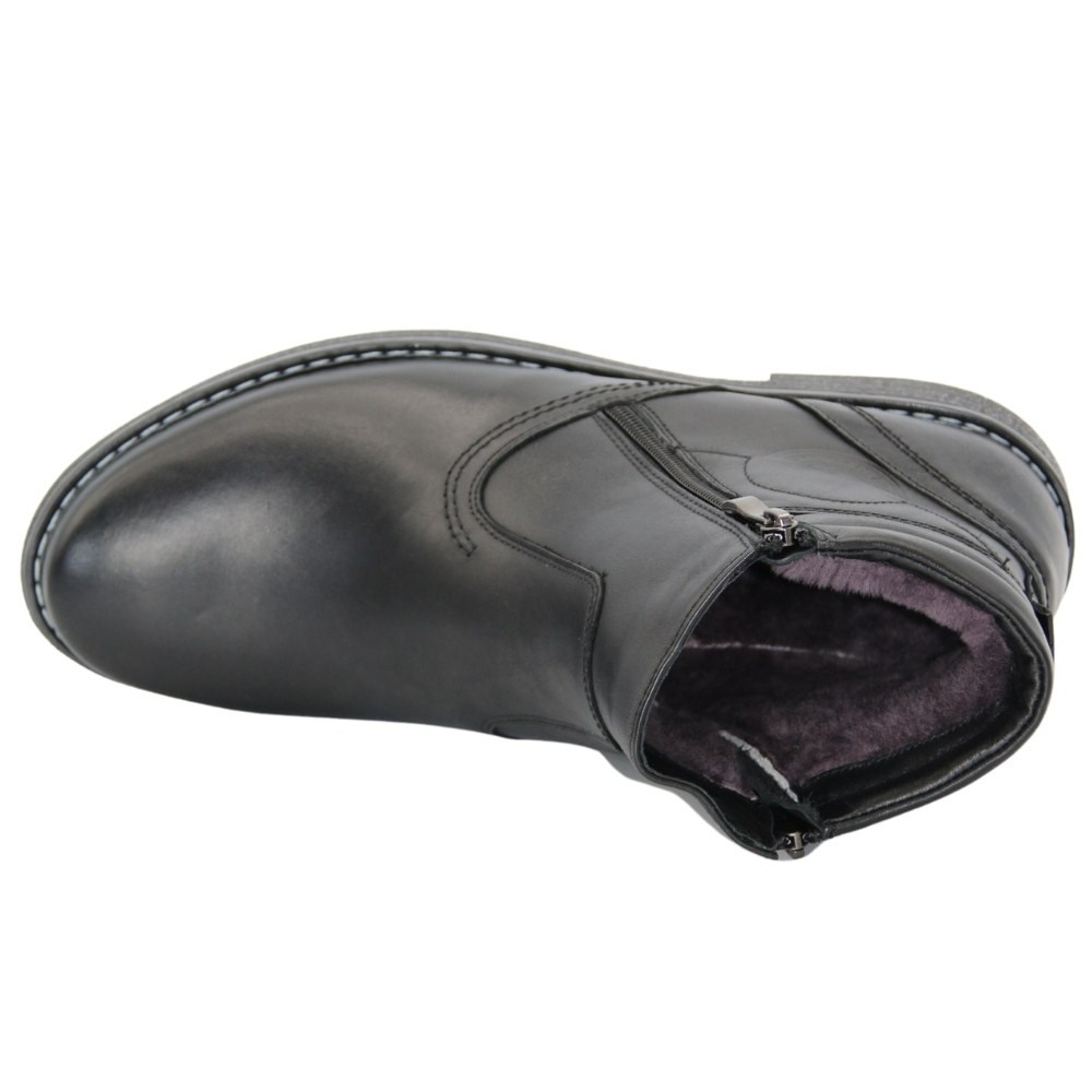 Мужские черные ботинки Minardi by Pan (Польша) модель 5115