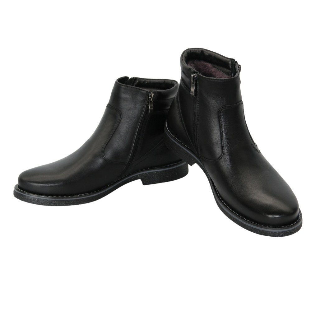 Мужские черные ботинки Minardi by Pan (Польша) модель 5115