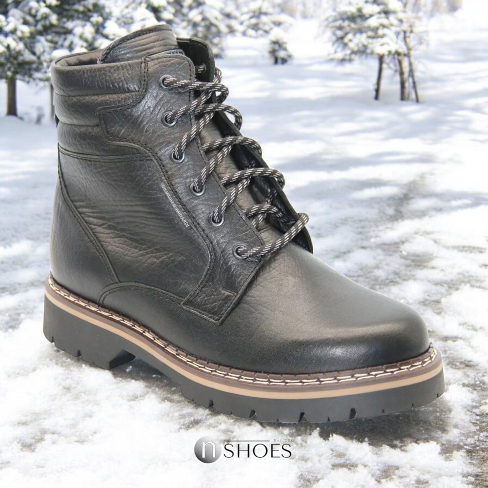 Зимові шкіряні черевики на натуральній вовні Giorgio Minardi (Польща) модель 5382-5116 