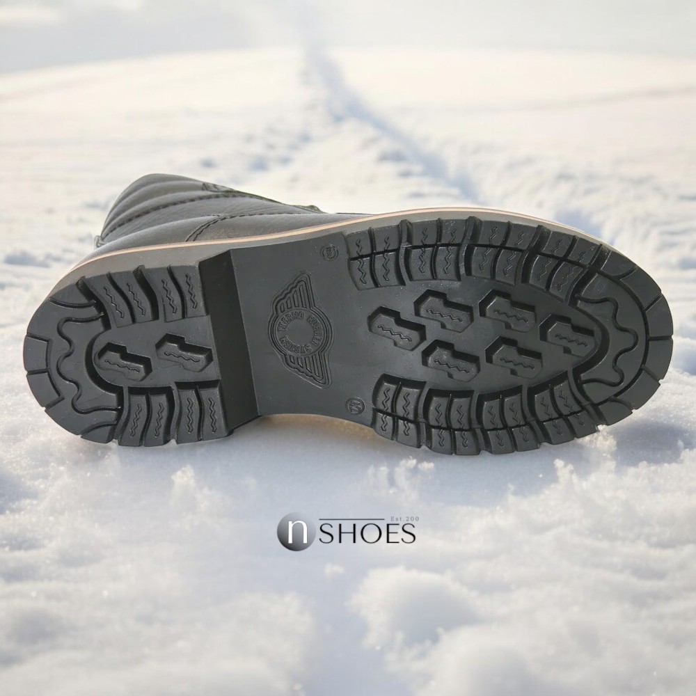 Зимові шкіряні черевики на натуральній вовні Giorgio Minardi (Польща) модель 5382-5116 