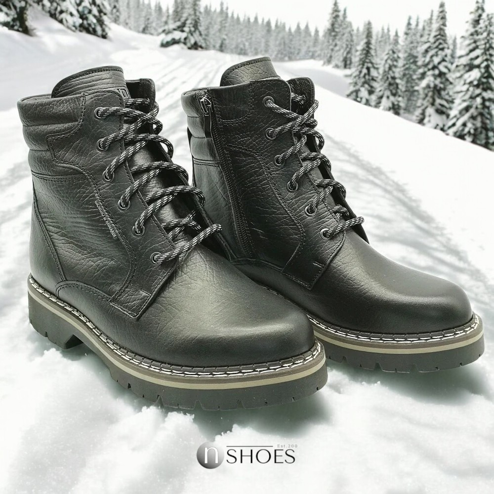 Зимові шкіряні черевики на натуральній вовні Giorgio Minardi (Польща) модель 5382-5116 