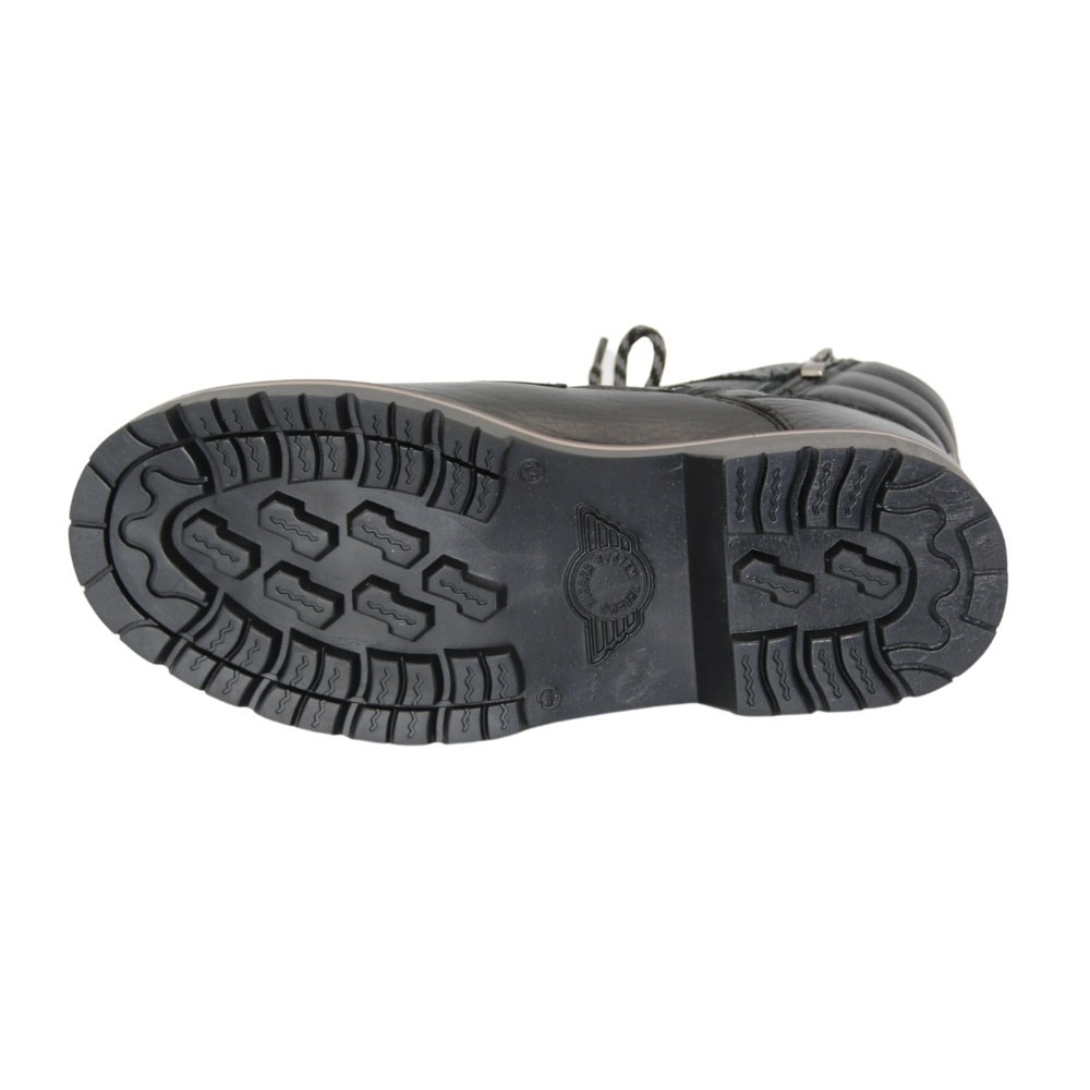 Мужские черные ботинки зимние Giorgio Minardi by Pan (Польша) модель 5116