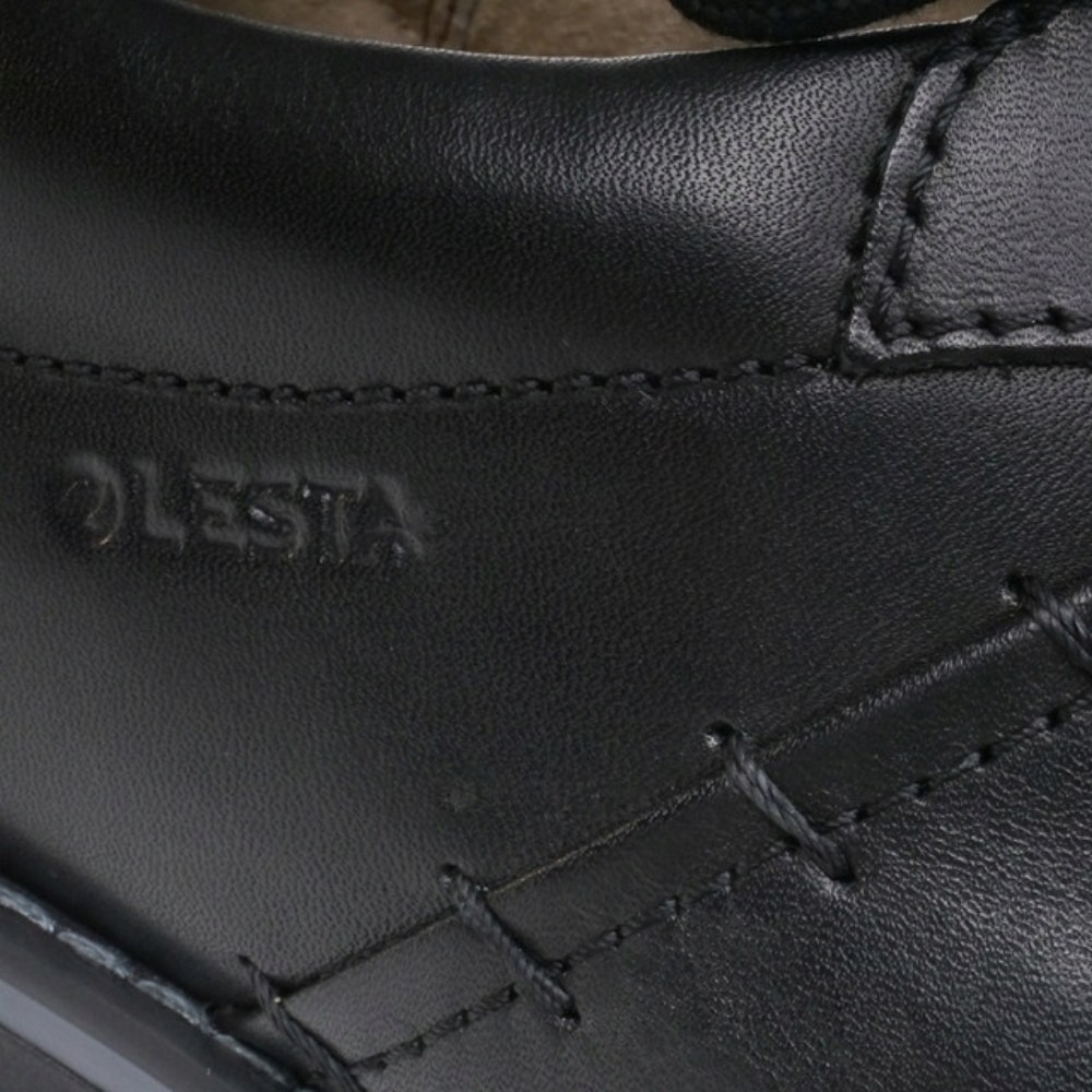 Мужские черные туфли Lesta (Польша) модель 5154