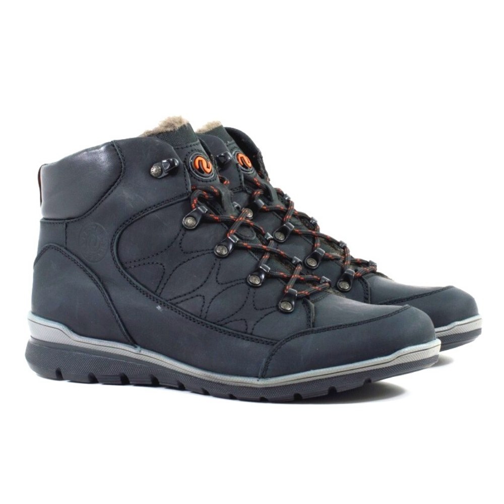 Men's black winter boots Lesta (Poland) model 5168