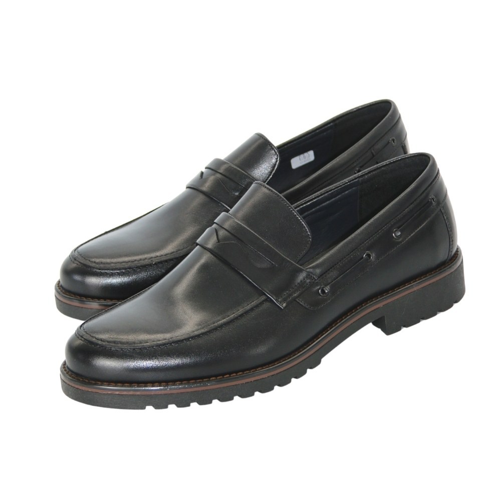 Мужские черные туфли Tapi (Польша) модель 5183