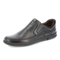 Men's brown shoes Minardi Poland 1338 5201
