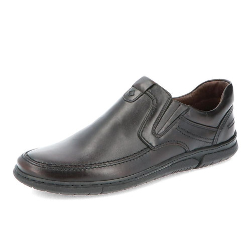 Men's brown shoes Minardi Poland 1338 5201
