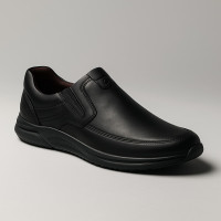 Men's brown shoes Minardi Poland 1338 5201