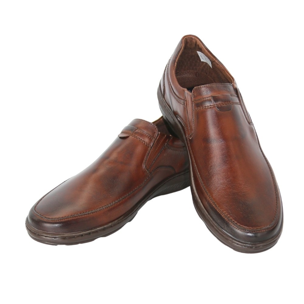 Мужские коричневые туфли комфорт Giorgio Minardi (Польша) модель 5202