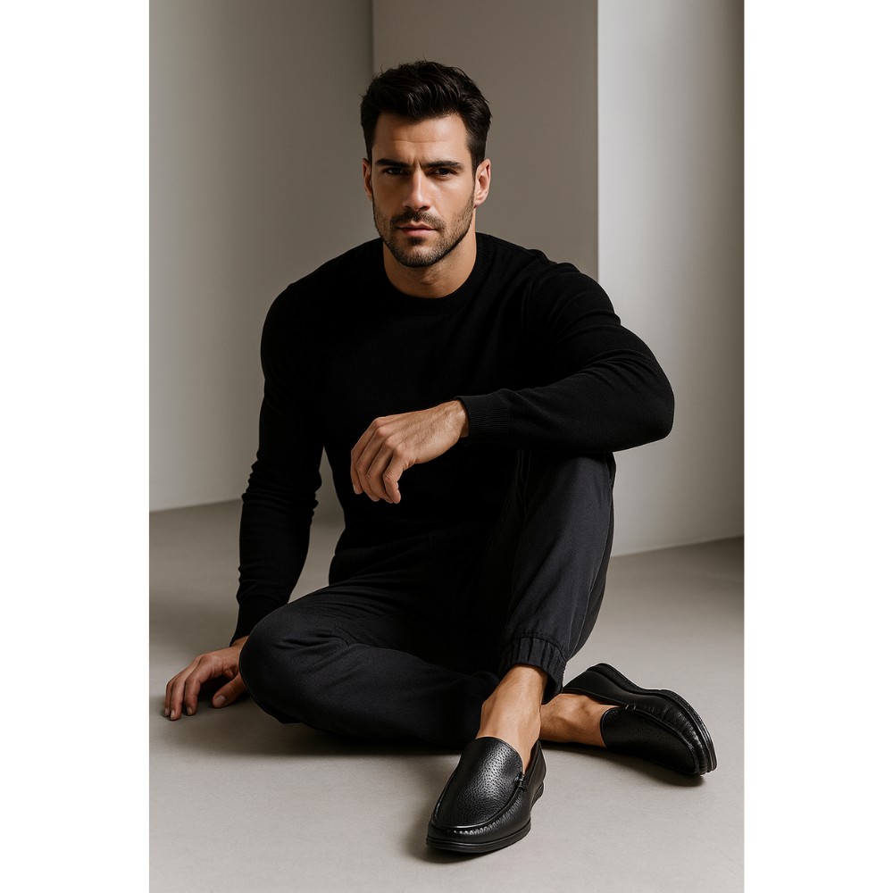 Мужские туфли лоферы Giorgio Minardi by Pan (Польша) модель 5222