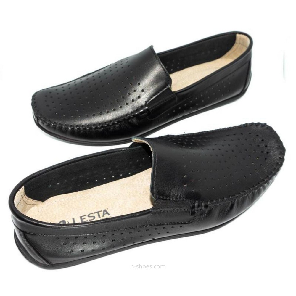 Мужские туфли лоферы Lesta (Польша) модель 5223