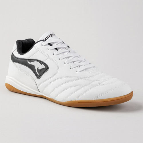 KangaRoos US Men's Black and White Sneakers K-Yard-3021-B-7324A-000-005-White-Black-5276