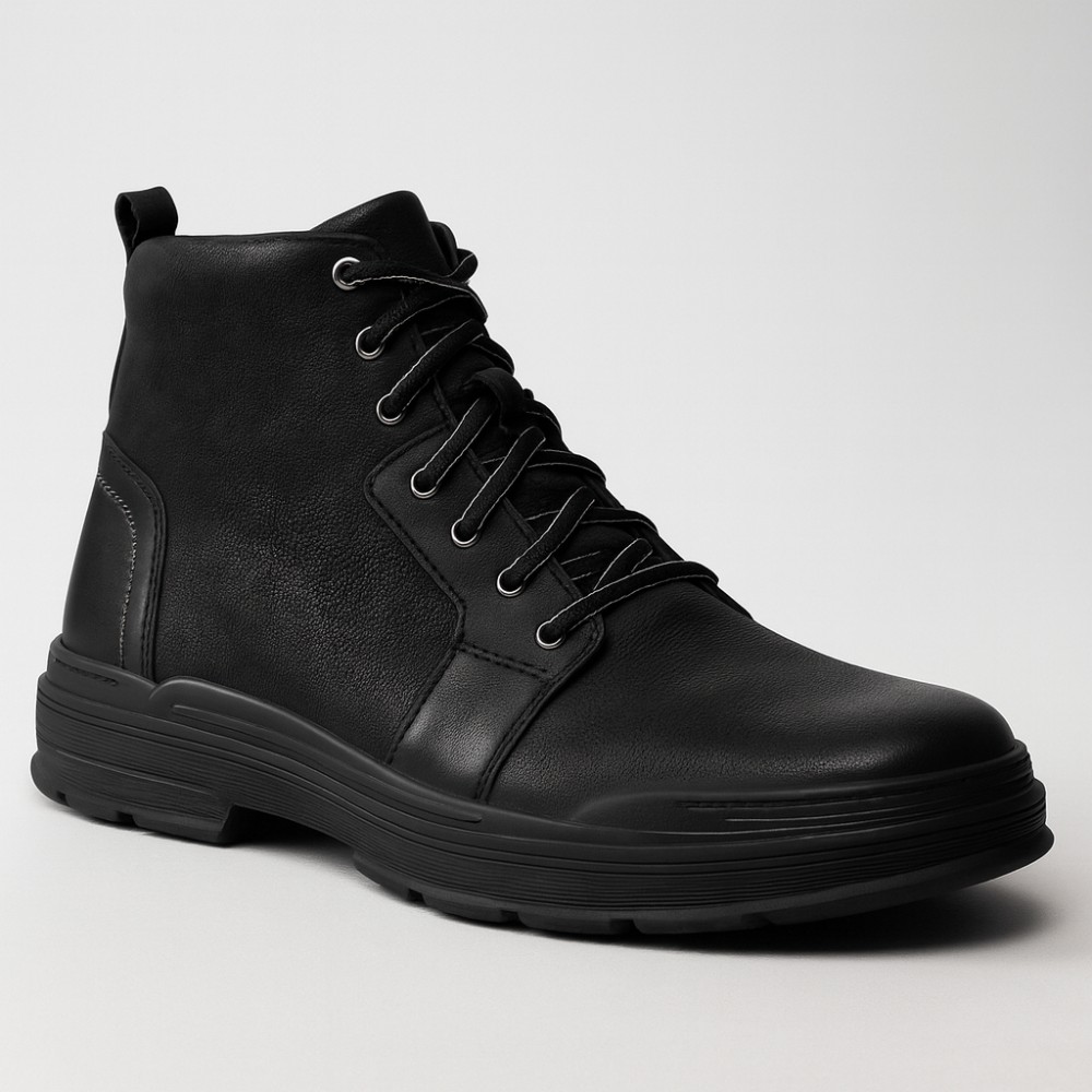 Купити чоловічі чорні черевики Lasocki MI07-B247-B84-03 5307 Black з натуральної шкіри