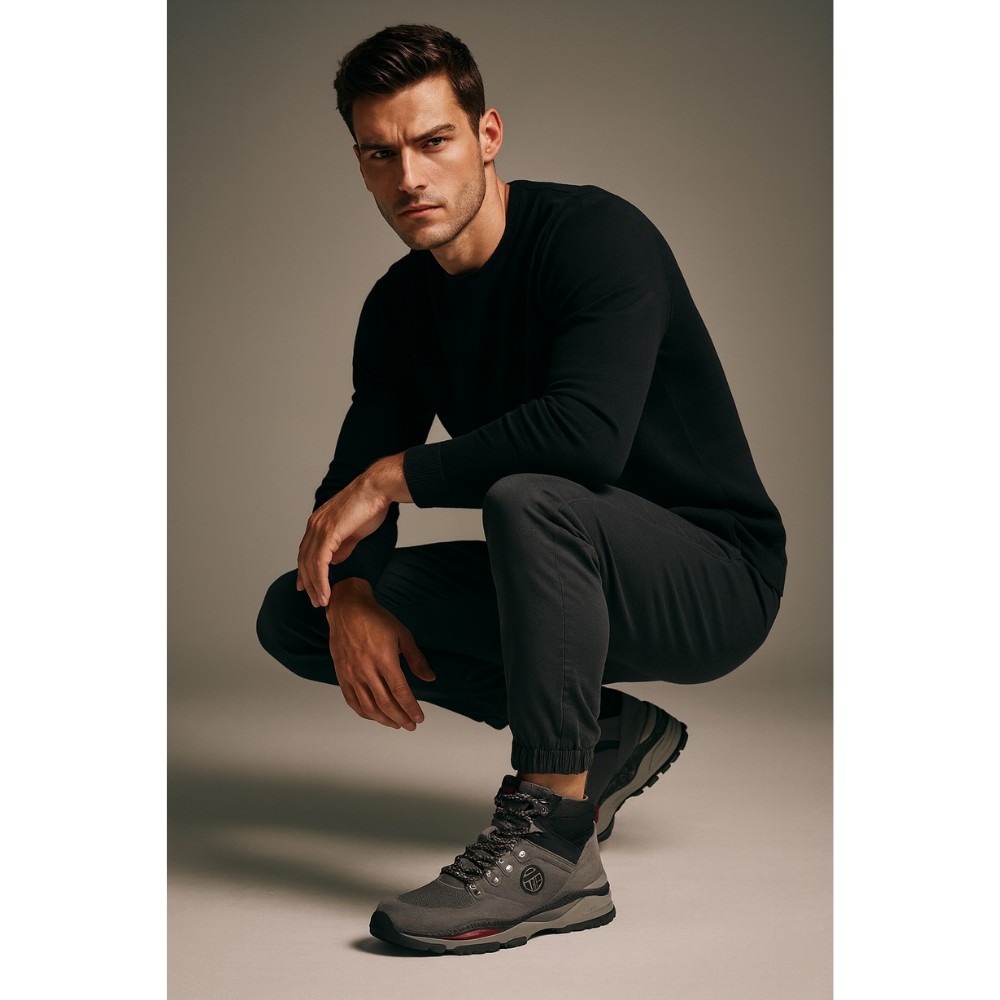 Купити чоловічі сірі трекінгові черевики Sergio Tacchini STM 125315-04 5331