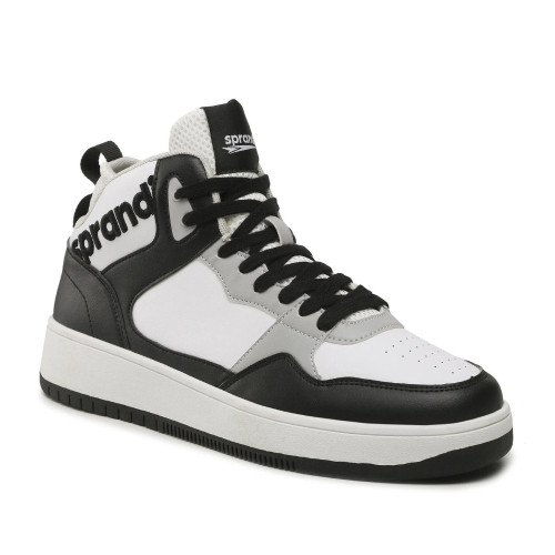 Men's high-top sneakers Sprandi MPRS-2022M03108-2 Black 5334