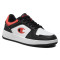 Champion Rebound 2.0 Low Men's Sneakers in Red and Black S21906-CHA-KK003 Nbk-Wht-Red-5341